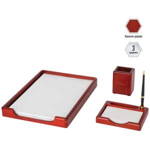 Набор настольный Delucci  из дерева 3 пред...