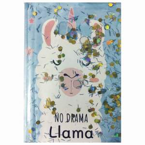 Блокнот А6  56л. Лама гелевая обложка