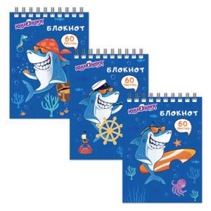 Блокнот А6  60л. клетка 