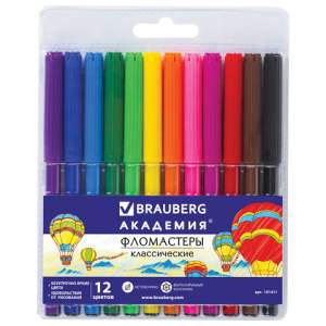 Фломастеры  12цв. Brauberg 