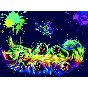 Набор ДТ Картина по номерам на картоне ТРИ...