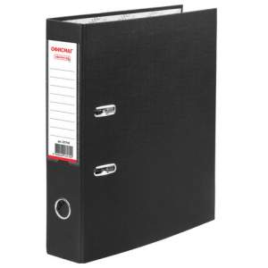 Папка-файл 75мм ОФИСМАГ покрытие из ПВХ, ч...