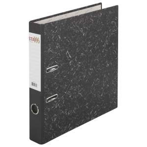 Папка-файл 50мм мрамор STAFF EVERYDAY коре...