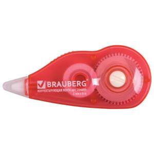 Штрих-лента 5ммх6м BRAUBERG с подкручивани...
