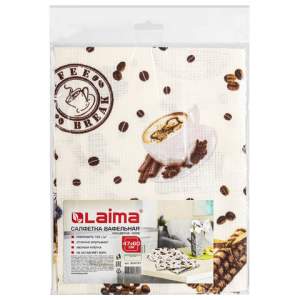 Салфетка вафельная 40*70 LAIMA, 604767