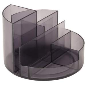 Подставка-органайзер BRAUBERG ROUND, 6 отд...