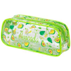 Пенал-косметичка BRAUBERG LUCENT, прозрачн...