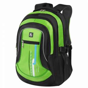 Рюкзак Brauberg  черно-салатовый 46*34*18 ...