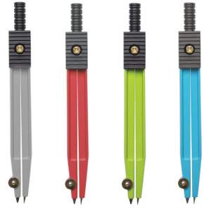 Циркуль 115мм ЮНЛАНДИЯ несгиб ножка в чехл...