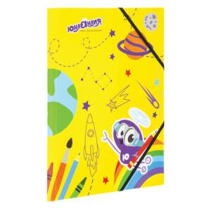 Папка пластиковая на резинке А4 ЮНЛАНДИЯ 5...