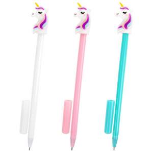 Ручка шариковая с топпером ЮНЛАНДИЯ 