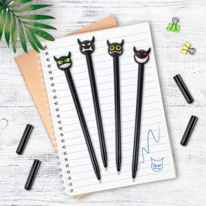 Ручка шариковая с топпером ЮНЛАНДИЯ 