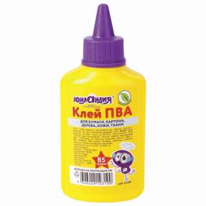 Клей ПВА 85 гр ЮНЛАНДИЯ 227381