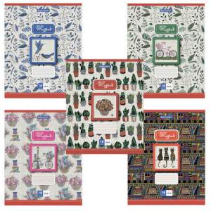 Тетрадь 18л клетка 