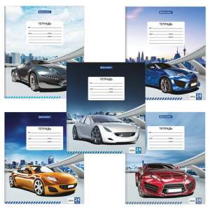 Тетрадь 24л клетка 