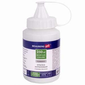 Краски акриловые BRAUBERG ART CLASSIC,250м...