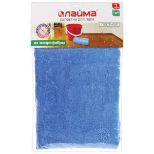 Ткань для пола 70х80см ЛАЙМА  микрофибра 6...