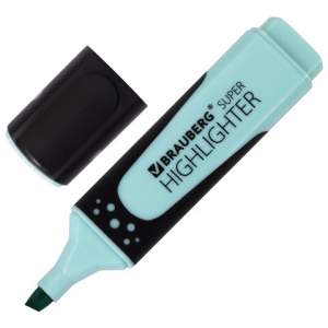 Маркер-выделитель BRAUBERG Бирюзовый арт.1...