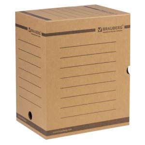 Короб архивный с клапаном, микрогофрокарто...