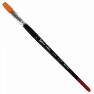 Кисть №10 Синтетика  BRAUBERG 200870