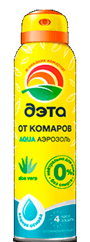 Аэрозоль от комаров Дэта Аква 4ч 150 мл