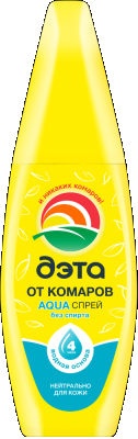 Спрей от комаров, мошек  и клещей Дэта 100...