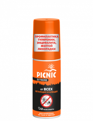Спрей от комаров Picnic Extreme 150 мл