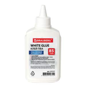 Клей ПВА 85гр Brauberg арт.227377