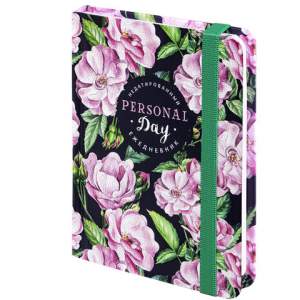 Ежедневник с резинкой А6 BRAUBERG, 128л, Р...