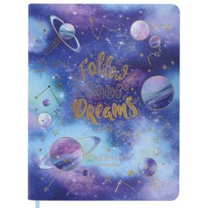 Дневник 1-11 класс, кожзам (гибкая),BRAUBE...