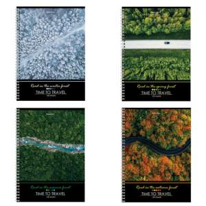 Тетрадь А4  120л клетка BRAUBERG, гребень,...