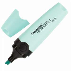 Маркер-выделитель BRAUBERG бирюзовый 