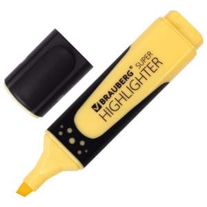 Маркер-выделитель BRAUBERG ВАНИЛЬ 