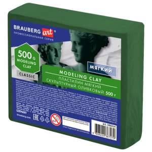 Пластилин скульптурный BRAUBERG ART CLASSI...