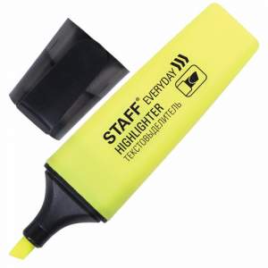 Маркер-выделитель STAFF EVERYDAY желтый ар...