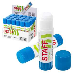 Клей-карандаш STAFF 25 гр арт.228664