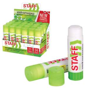 Клей-карандаш STAFF 21 гр УСИЛЕННЫЙ арт.22...