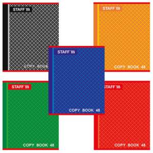 Тетрадь 48л клетка STAFF офсет №2, 402784