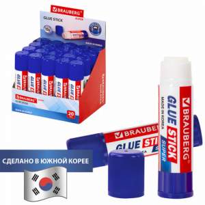 Клей-карандаш Brauberg 15 гр  арт.229541