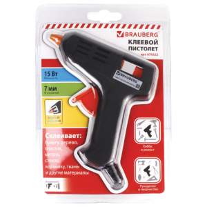 Пистолет клеевой 15Вт для стержня 7 мм, BR...