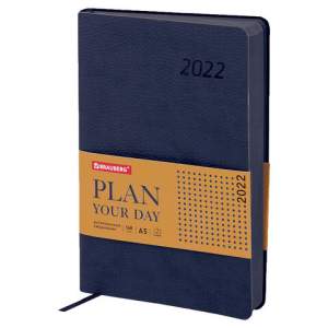 Ежедневник А5 2022 BRAUBERG 