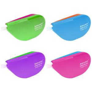 Штрих-лента 5ммх6м BRAUBERG MIX арт.229062...