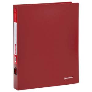 Папка с 2 кольцами 40мм Brauberg 