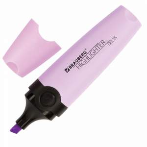 Маркер-выделитель BRAUBERG лавандовый 