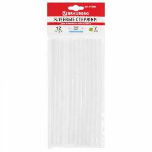 Клеевой стержень 12штуп 7мм BRAUBERG  6702...