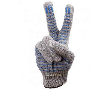 Перчатки х/б ПВХ 