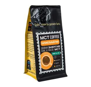 Кофе молотый МСТ coffee Карамельный раф см...