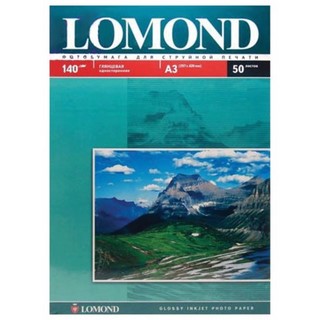 Фотобумага А4 50л 140г/м2 Lomond глянцевая...