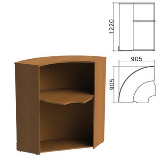 Стойка ресепшн угловая Монолит (ш905*г905*...