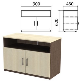 Тумба для оргтехники Канц, 900х430х620 мм,...